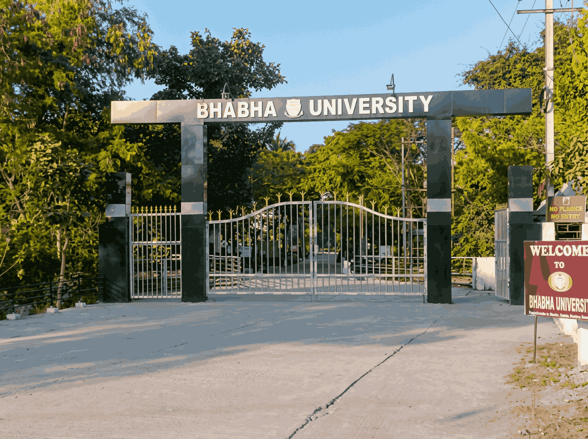 Bhabha University Campus Entrance